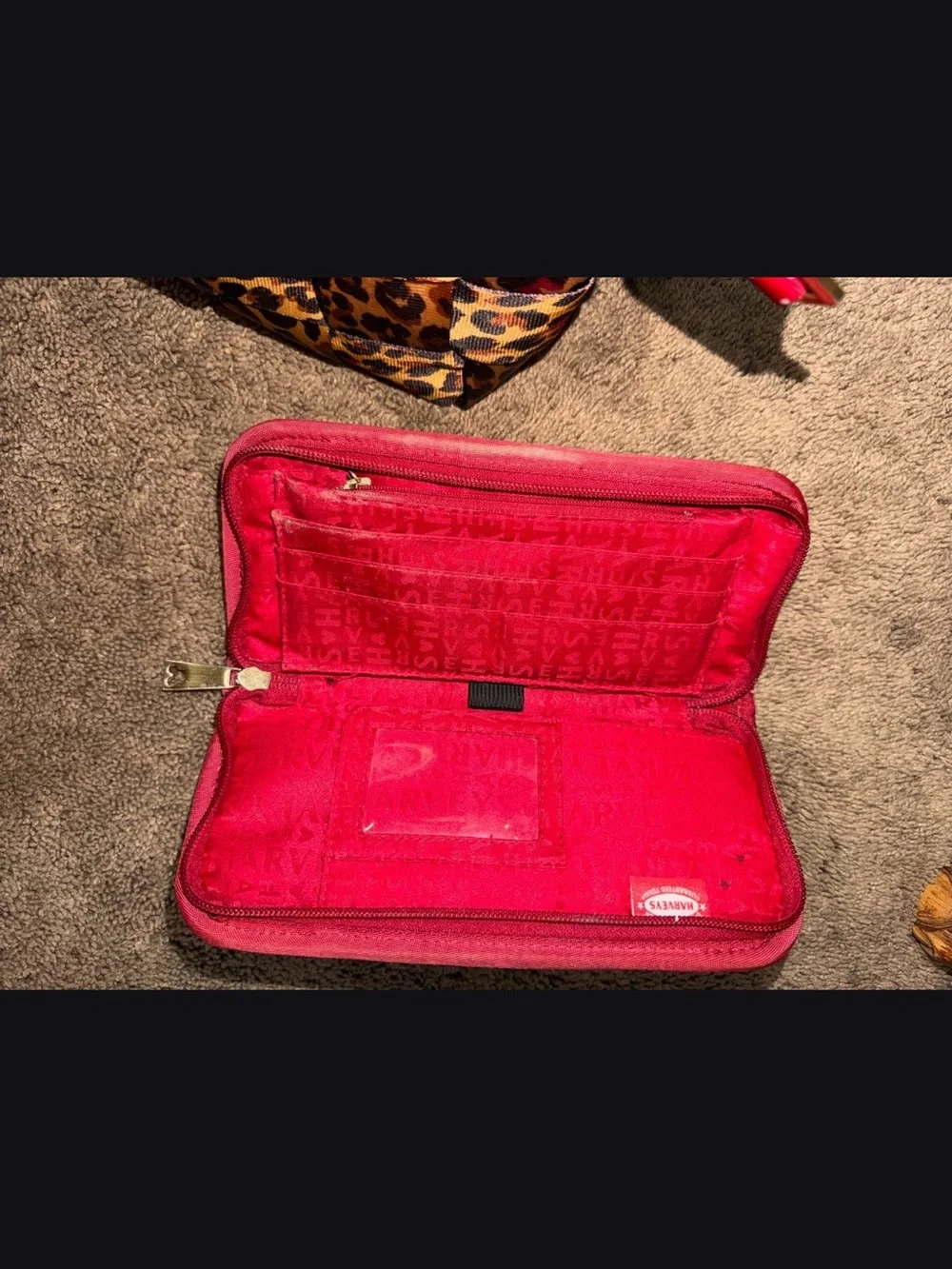 Disney Minnie Leopard Harvey’s purse and wallet
